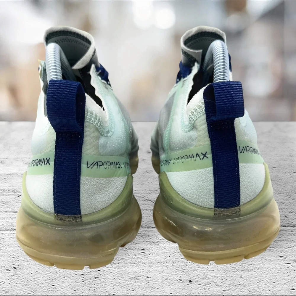 Women's Nike Air VaporMax 2019 Teal Tint Navy Accents AR6632-300 Size‎ 9